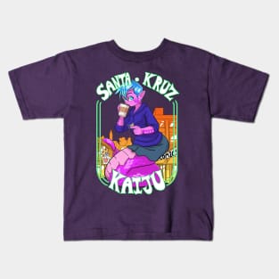 Naga Kaiju comics and coffee Kids T-Shirt